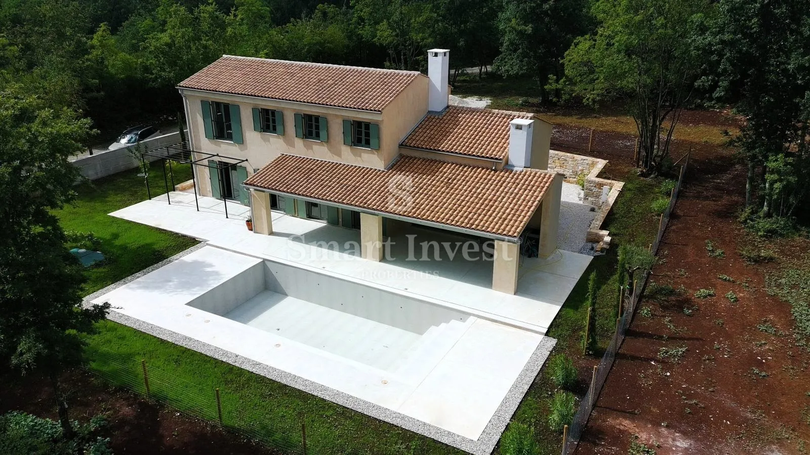 istra - gračišće, nova vila s bazenom usred netaknute prirode - slika 4
