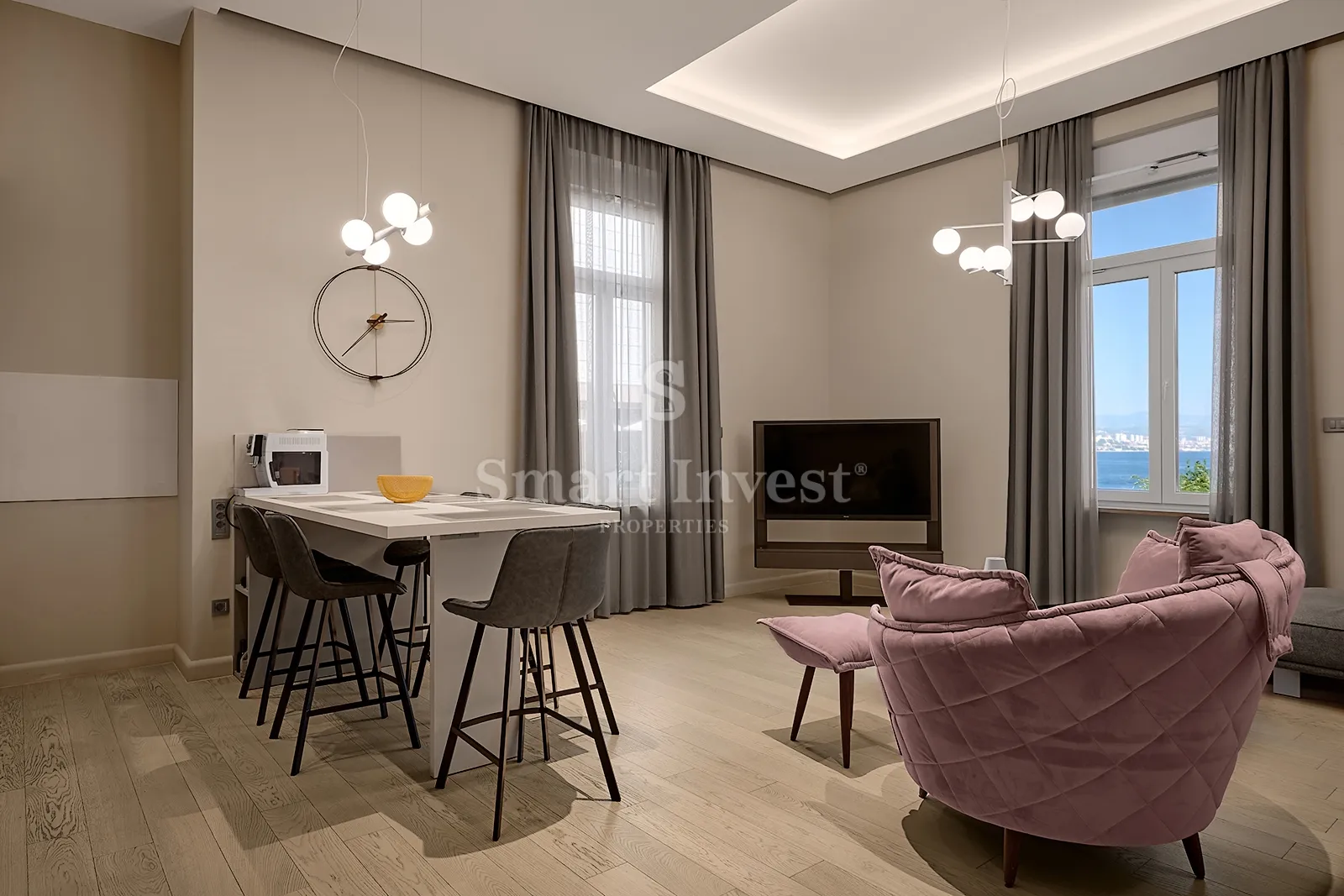 opatija - centar, luksuzan stan 2s+db prvi red do mora - slika 14