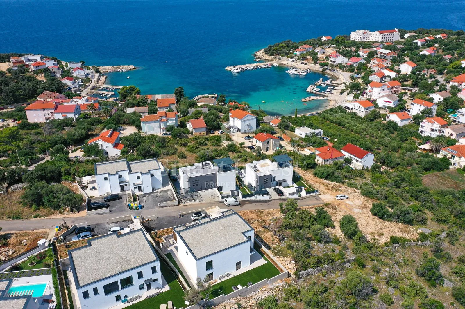 otok pag, luksuzna vila s bazenom i pogledom na more, 100 m od mora! - slika 10