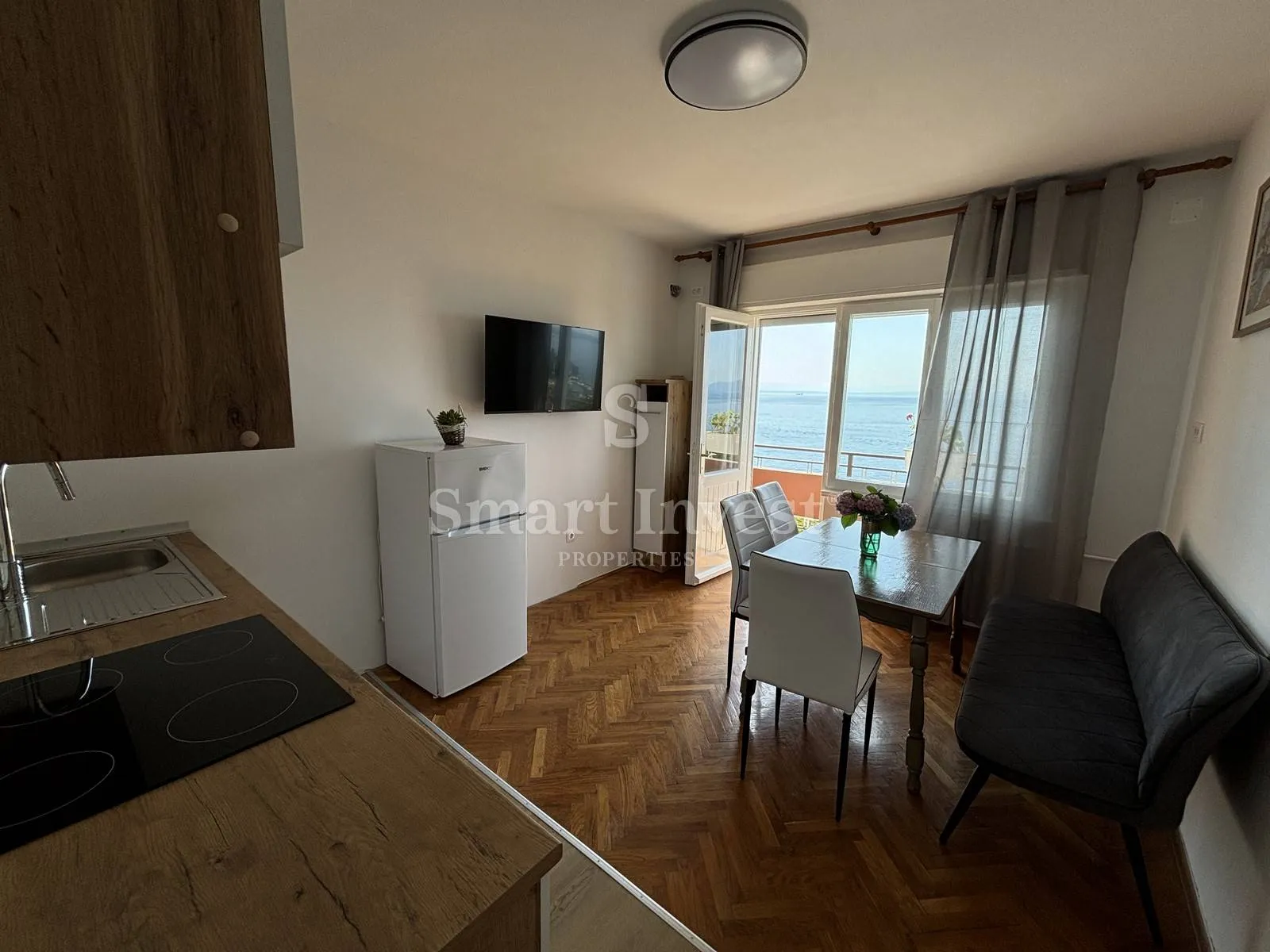 IČIĆI, stan 3S+DB s pogledom na more za dugoročni najam - Ičići, Opatija