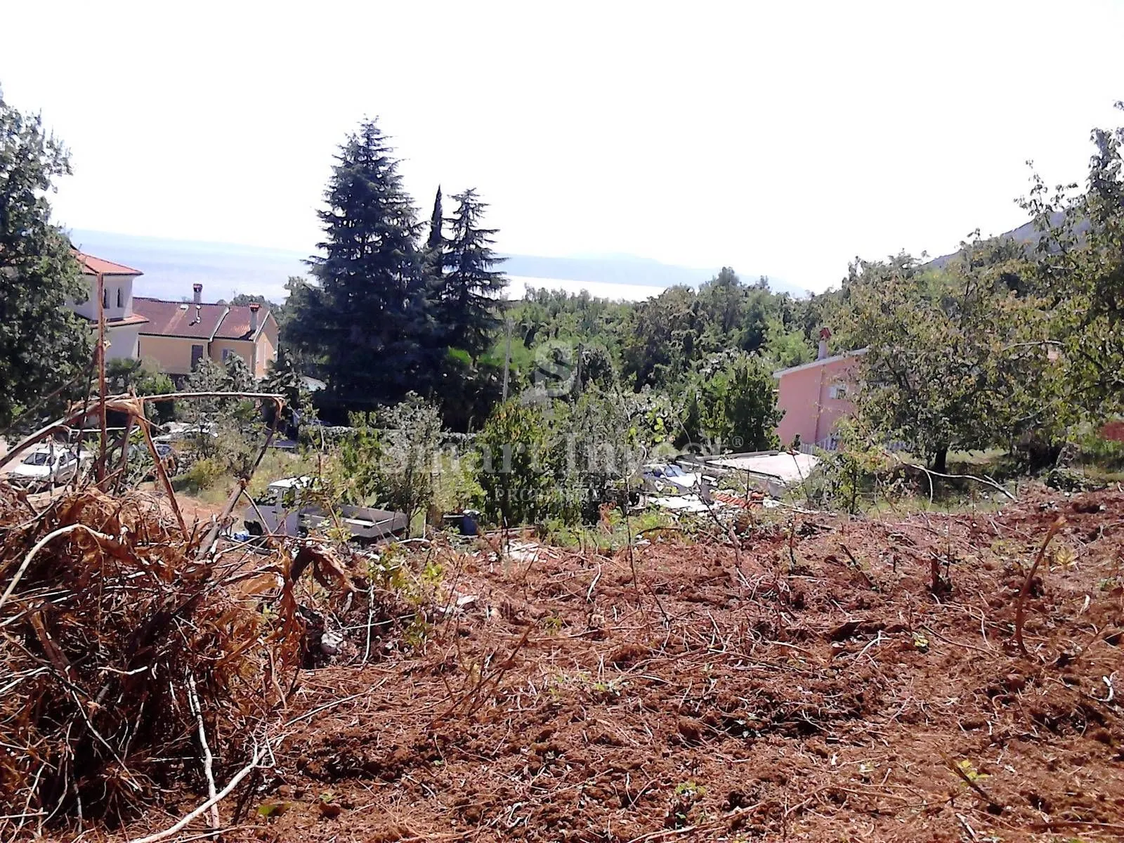 lovran, zemljište od 984 m2 s građevinskom dozvolom, pogled na more - slika 9