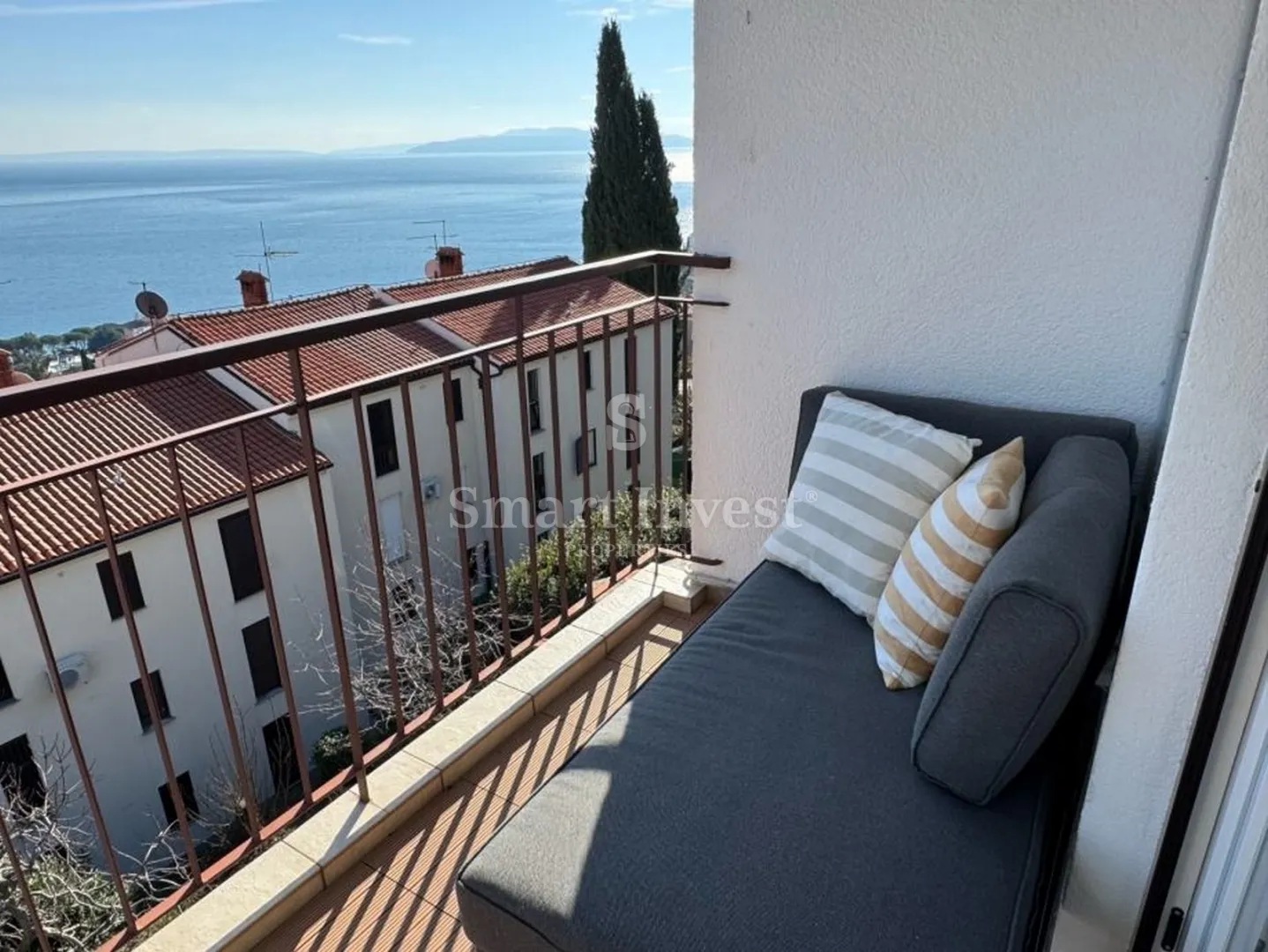 opatija, stan s pogledom na more i parkirnim mjestom - slika 12