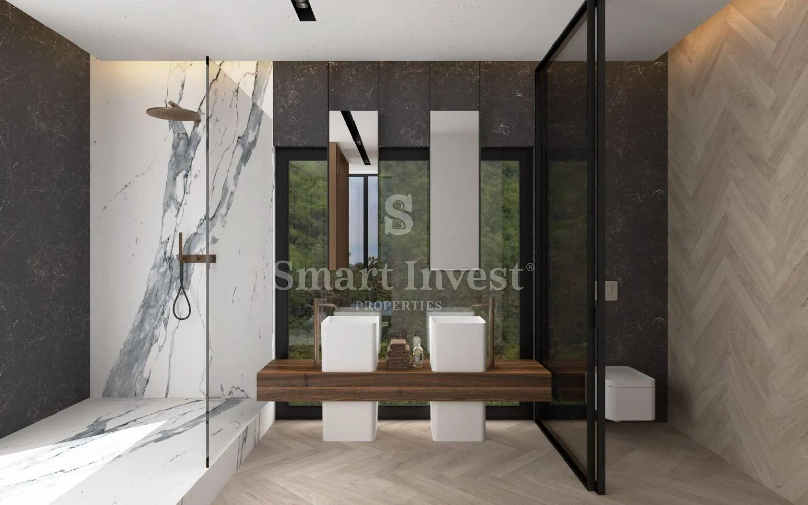 opatija - centar, raskošni penthouse s pogledom na more u novogradnji s bazenom (s3) - slika 16