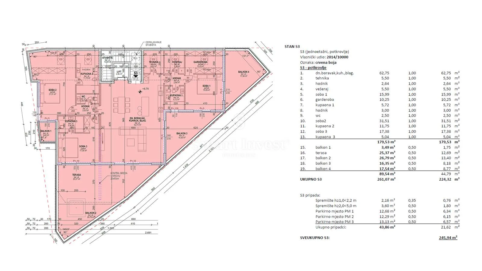 opatija, raskošni penthouse s panoramskim pogledom na more (s3) - slika 53