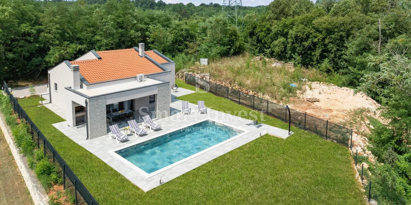 istra, rabac - labin, nova prizemnica sa bazenom - slika 25