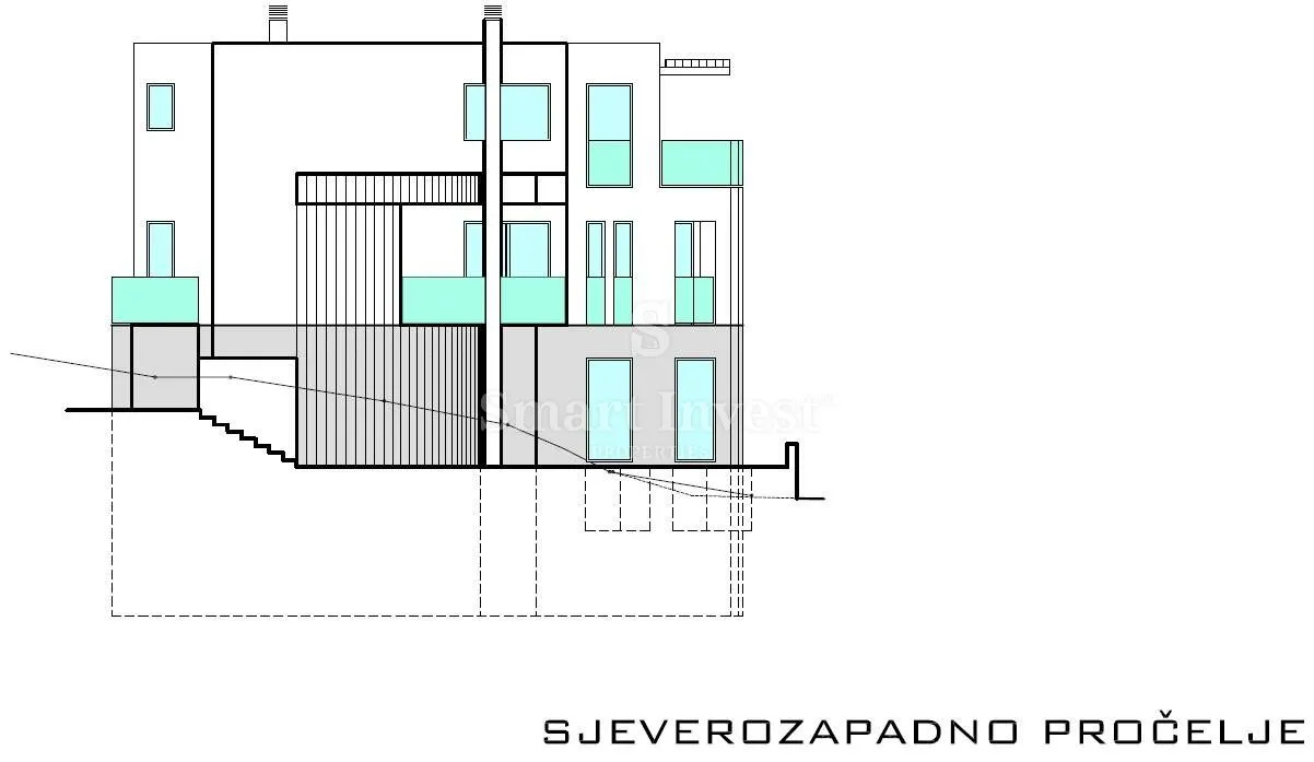kastav, teren s idejnim projektom - slika 9