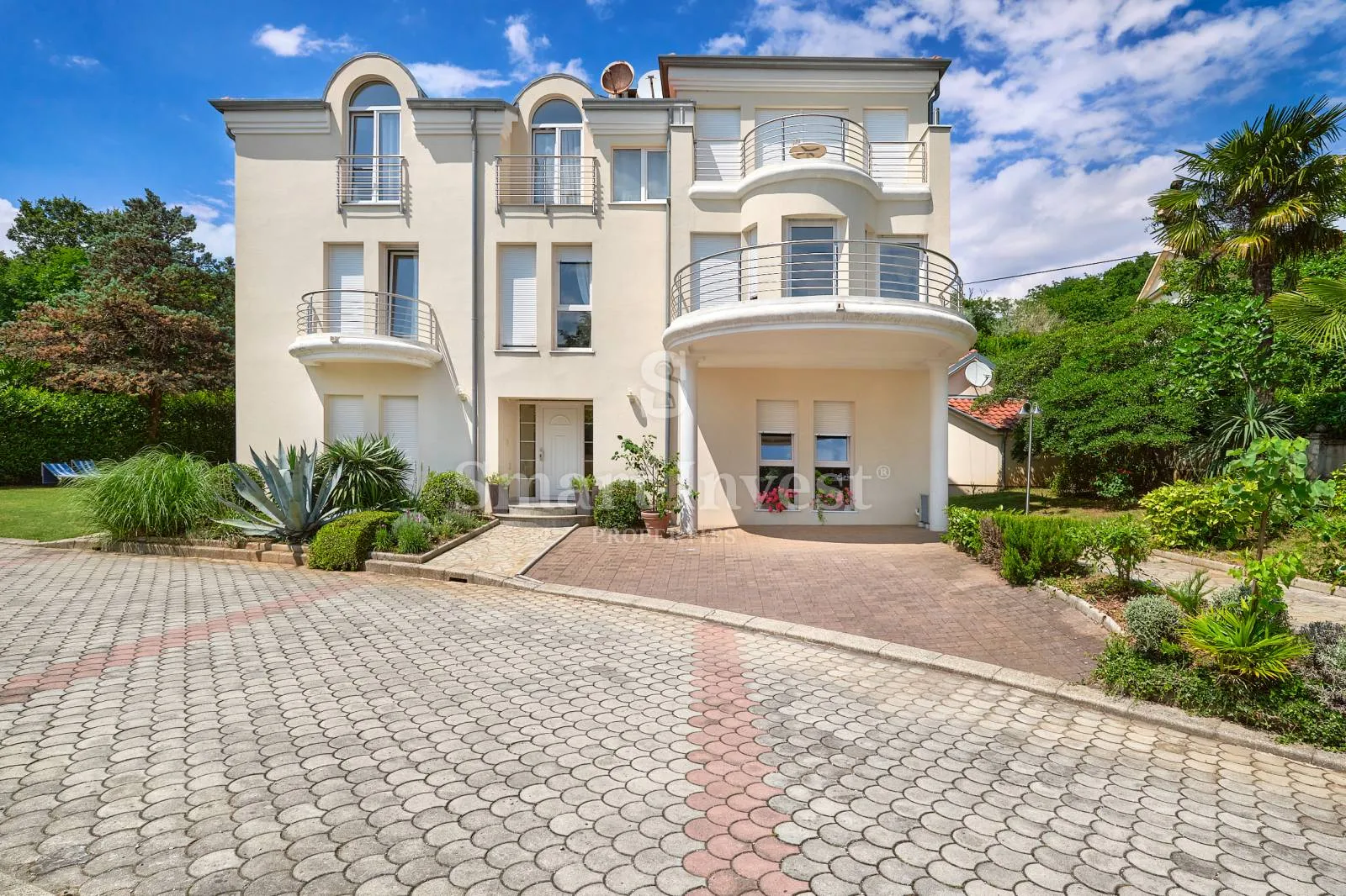 opatija, vila s pogledom na more i velikom okućnicom - slika 4