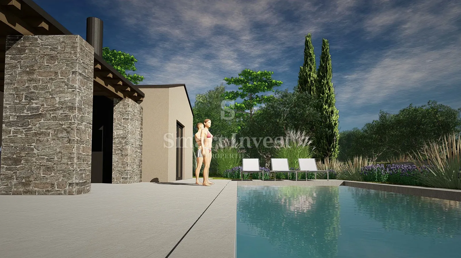 istra - gračišće, građevinsko zemljište s projektom, 1375 m2 - slika 10