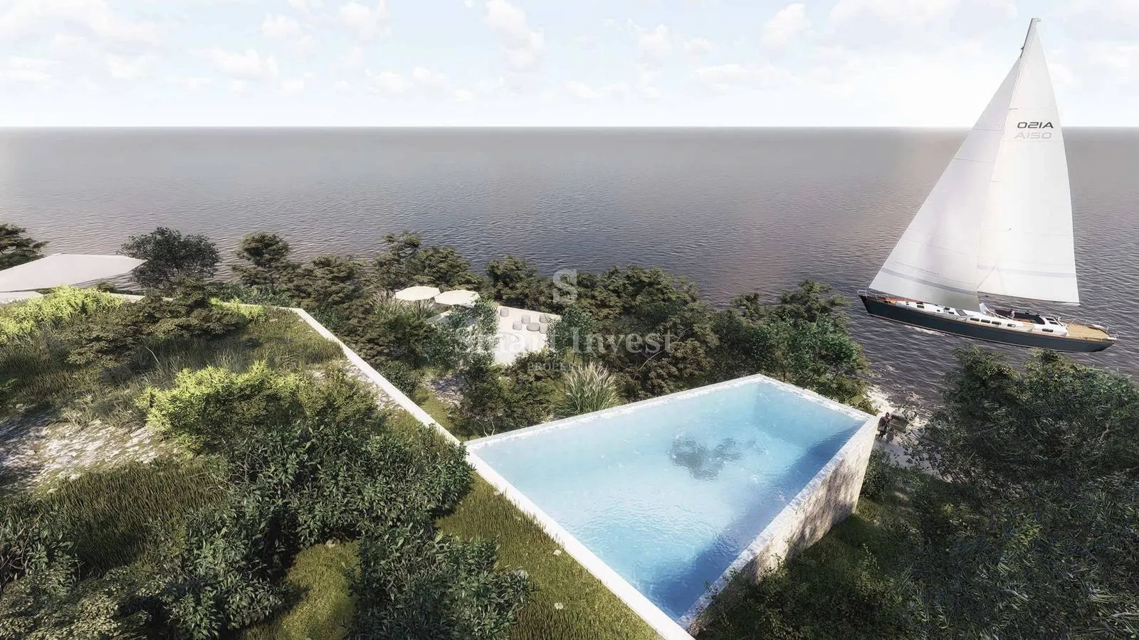 dugi otok, građevinsko zemljište za hotel, vile 1. red more blizu kornata - slika 5