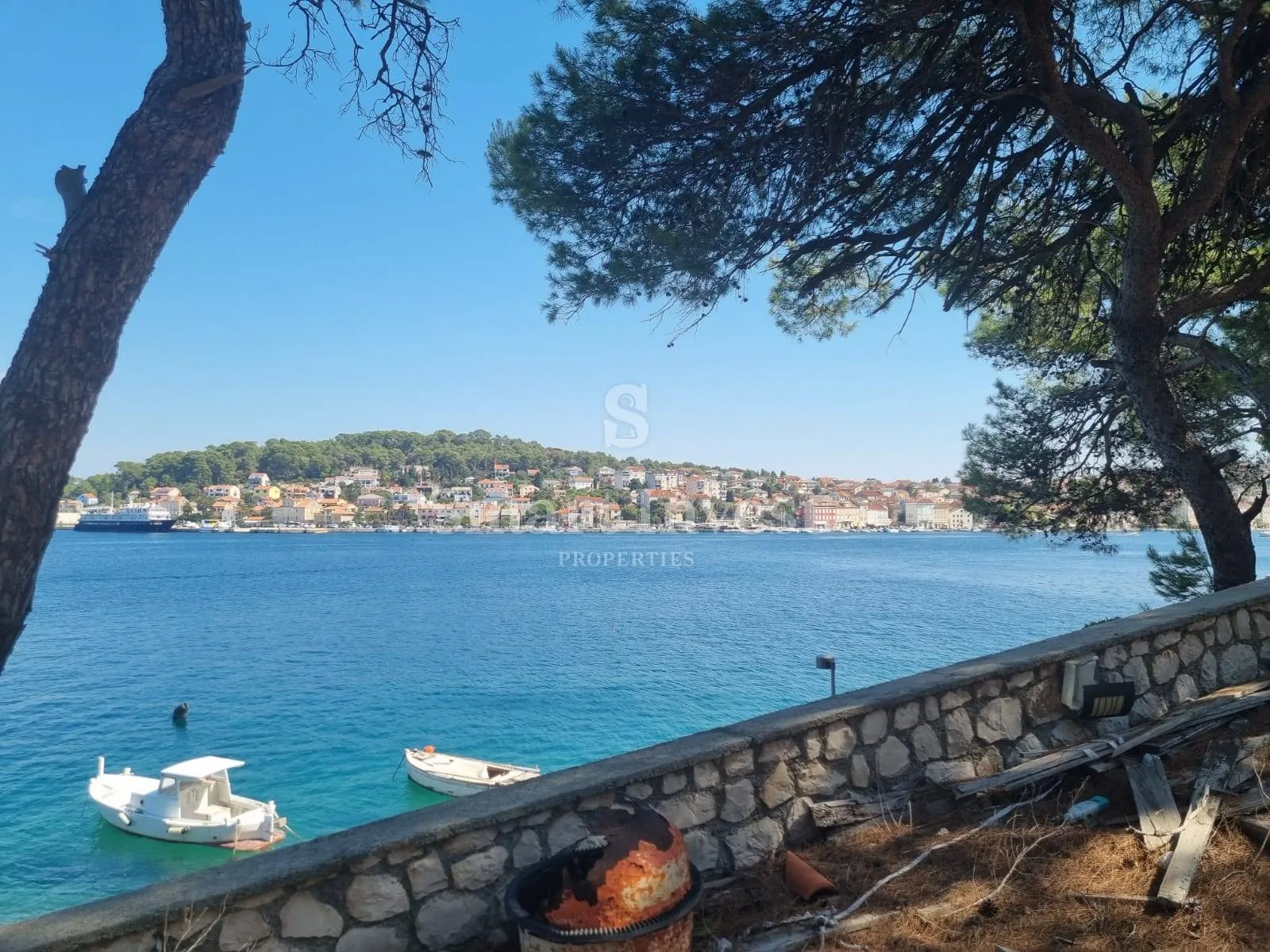 mali lošinj, zgrada i građevinsko zemljište prvi red uz more - slika 19