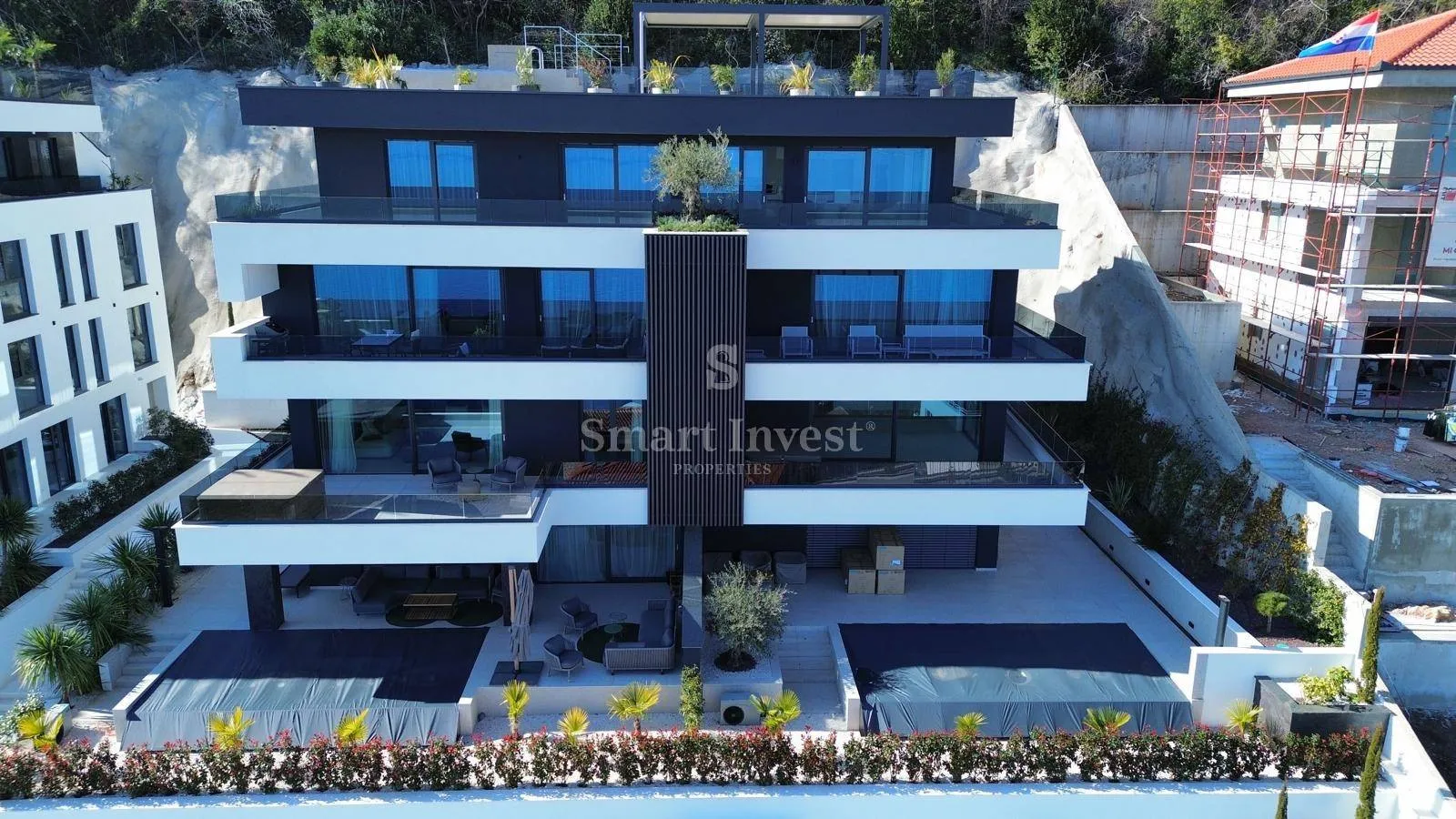 opatija, luksuzan stan 3s+db s pogledom na more u novogradnji - slika 8