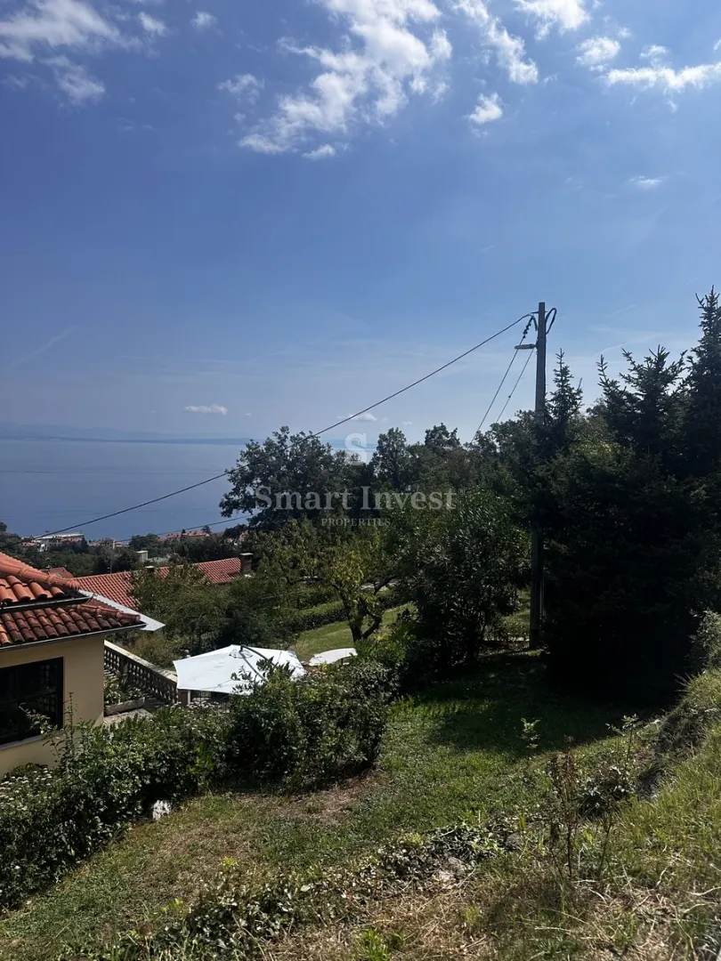 lovran, građevinsko zemljište s pogledom na more! - slika 2