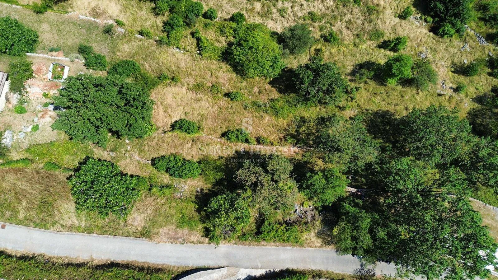 lovran - okolica, zemljište s pogledom na more i građevinskom dozvolom za vilu - slika 5