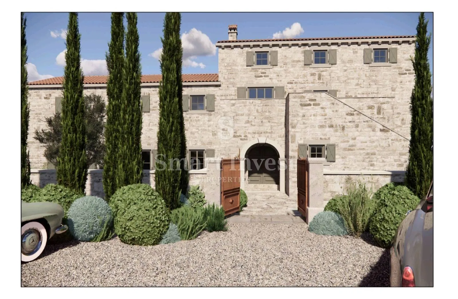 rovinj, renovirana istarska kamena vila suvremenog stila - slika 2