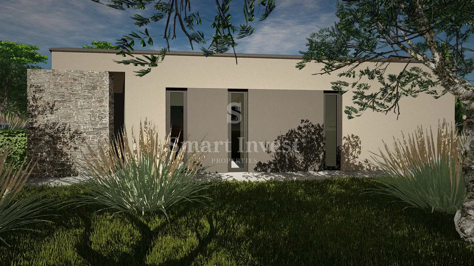 istra - gračišće, građevinsko zemljište s projektom, 1375 m2 - slika 11
