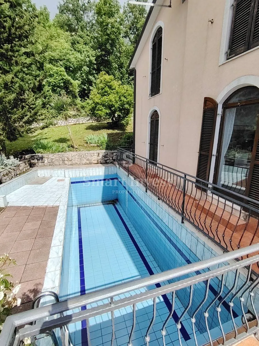 ičići - poljane, odlična kuća s bazenom i panoramskim pogledom na more - slika 2