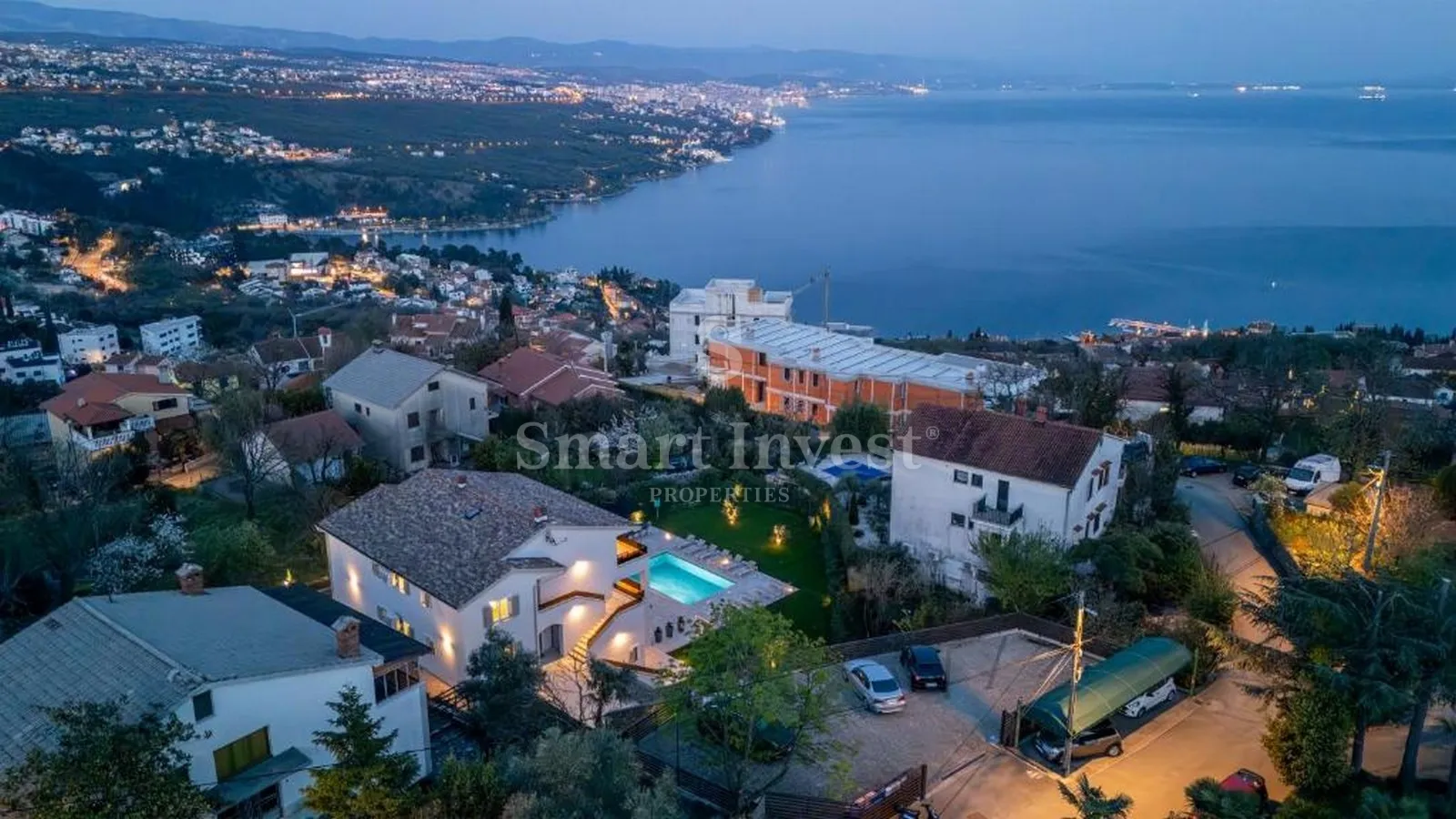 opatija - pobri, luksuzna vila s bazenom i pogledom na more - slika 22