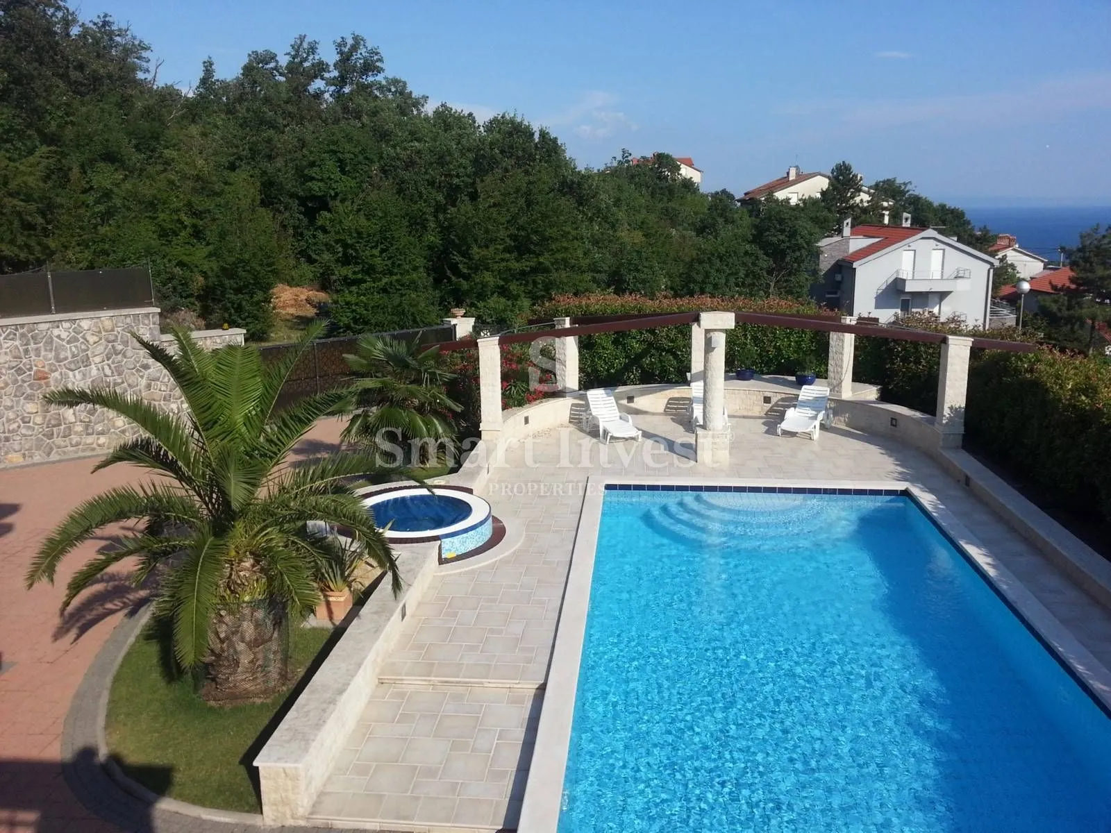 opatija - okolica, luksuzna kuća s bazenom i pogledom na more - slika 5