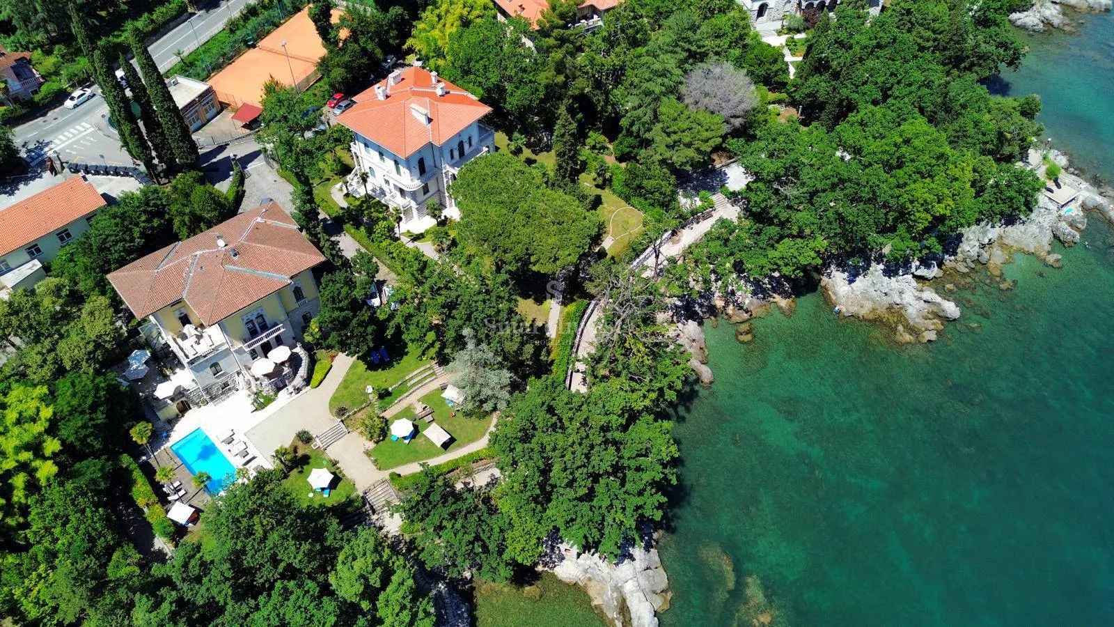 opatija, stara austrougarska vila uz more - slika 16