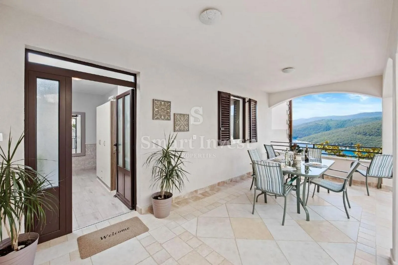 rabac, kuća s 4 stana i panoramskim pogledom na more, rijetkost! - slika 14