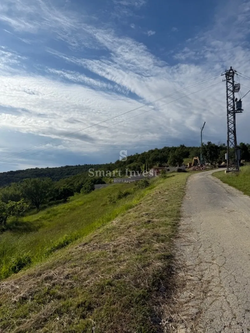 istra - završje, prekrasan teren od 1508 m2, sa idejnim projektom - slika 5