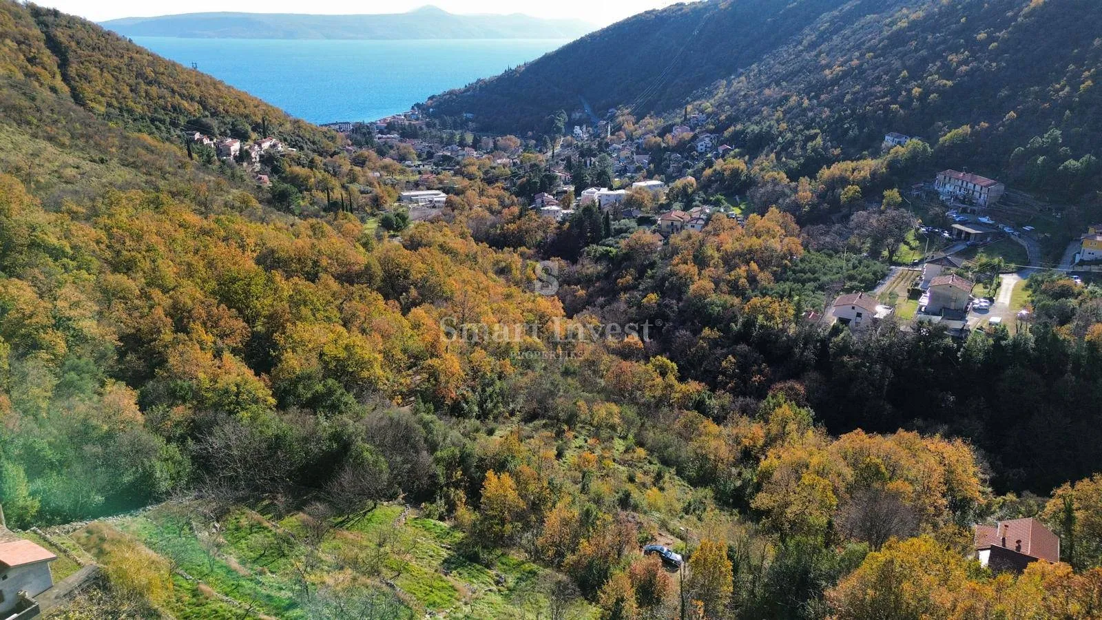 mošćenička draga, zemljište s građevinskom dozvolom za vilu u blizini mora - slika 16