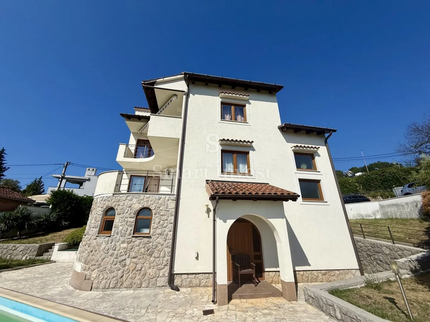 ičići - poljane, samostojeća kuća sa bazenom - slika 2