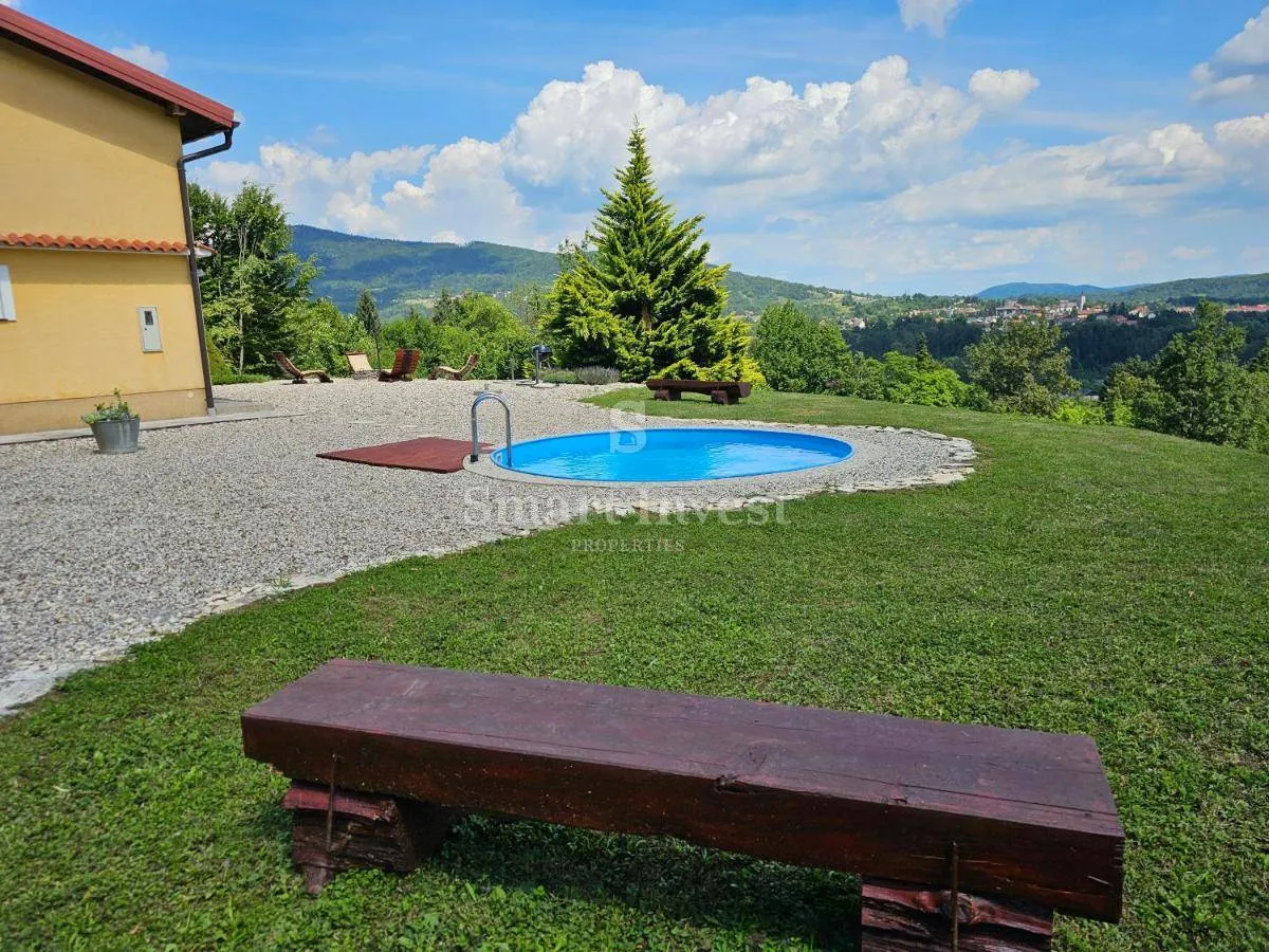 vrbovsko, kuća s bazenom i okućnicom od 6200 m2 - slika 8