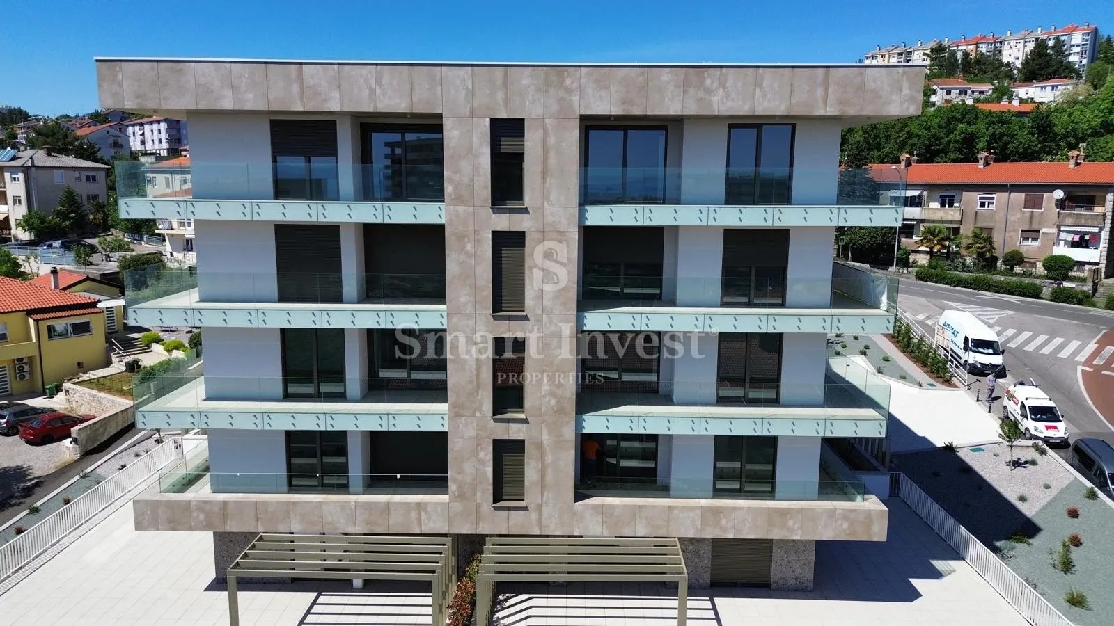 DONJI ZAMET, vrhunska novogradnja 3S+DB s prostranom terasom i garažom (S2.0) - Rijeka