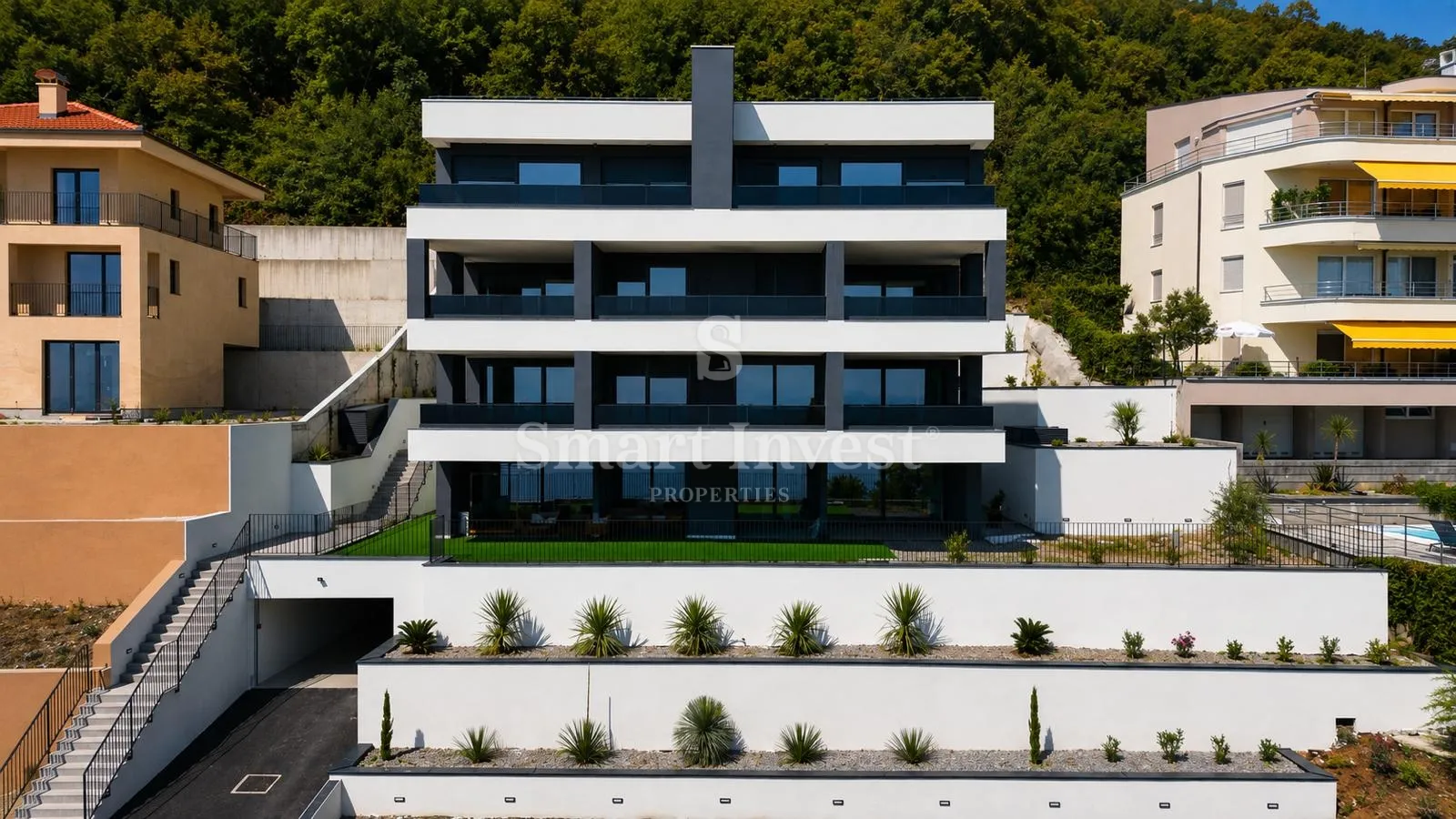 opatija, stan 2s+db s pogledom na more u luksuznoj novogradnji (a6) - slika 1