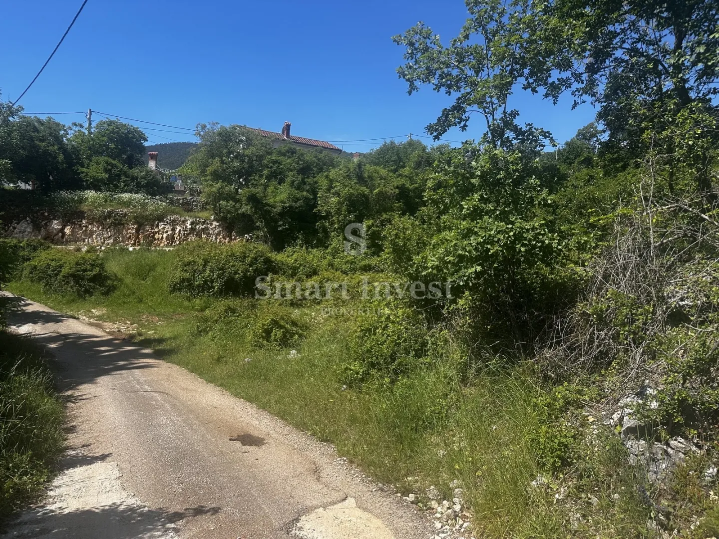 MOŠĆENICE - OKOLICA, zemljište s građevinskom dozvolom! - Mošćenice, Mošćenička Draga