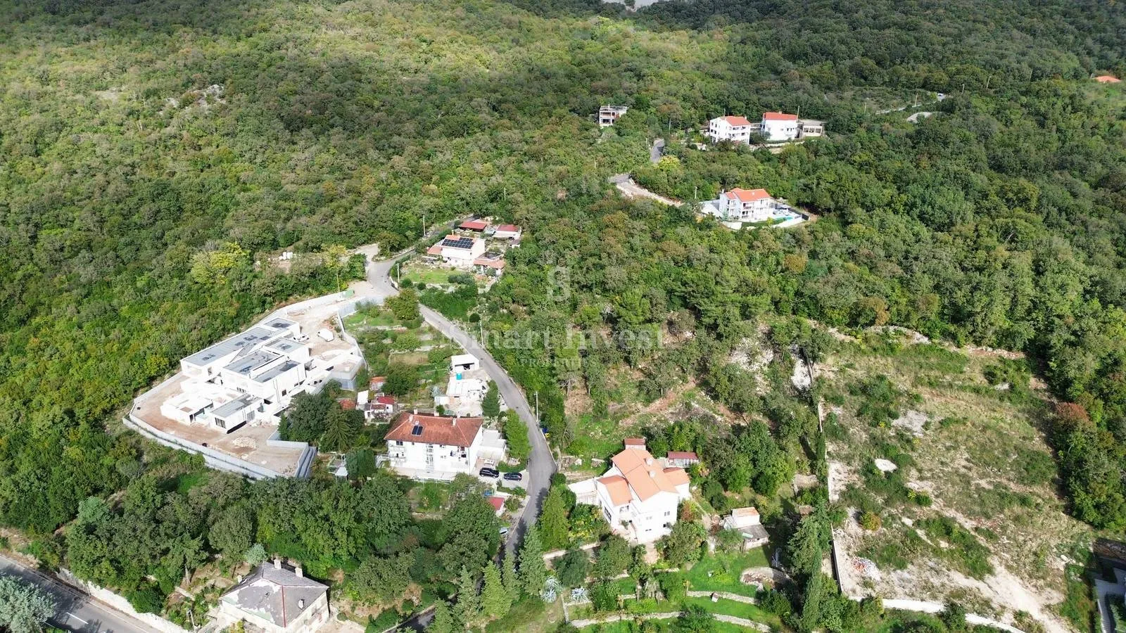 COSTABELLA, građevinsko zemljište od 1111 m2 s pogledom na more - Rijeka