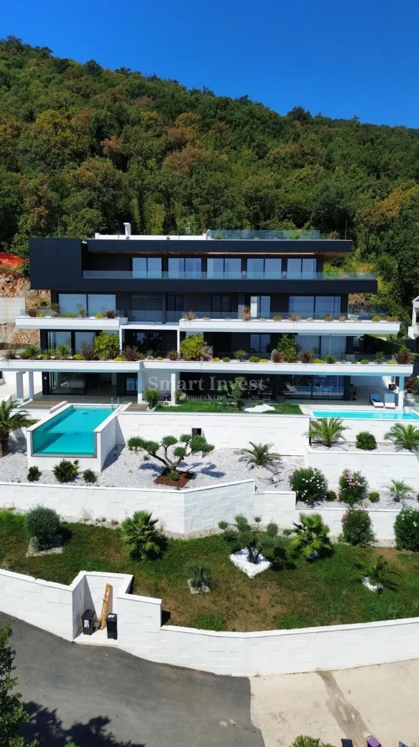 opatija, luksuzan stan s bazenom i panoramskim pogledom na more (a5) - slika 4