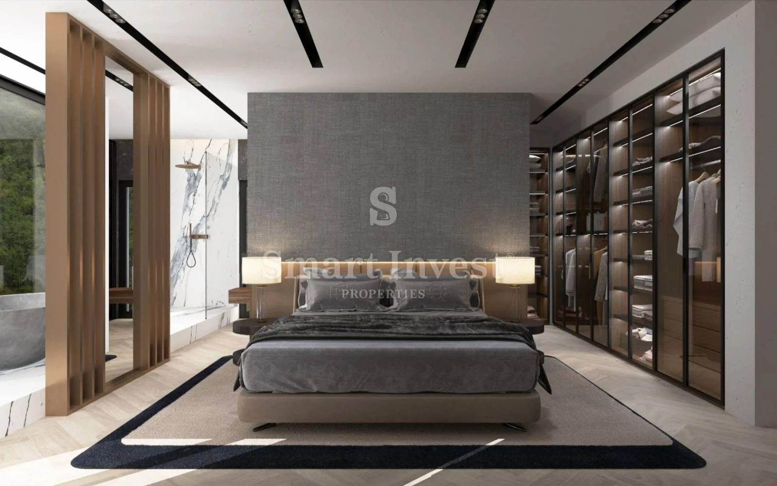 opatija - centar, raskošni penthouse s pogledom na more u novogradnji s bazenom (s3) - slika 15