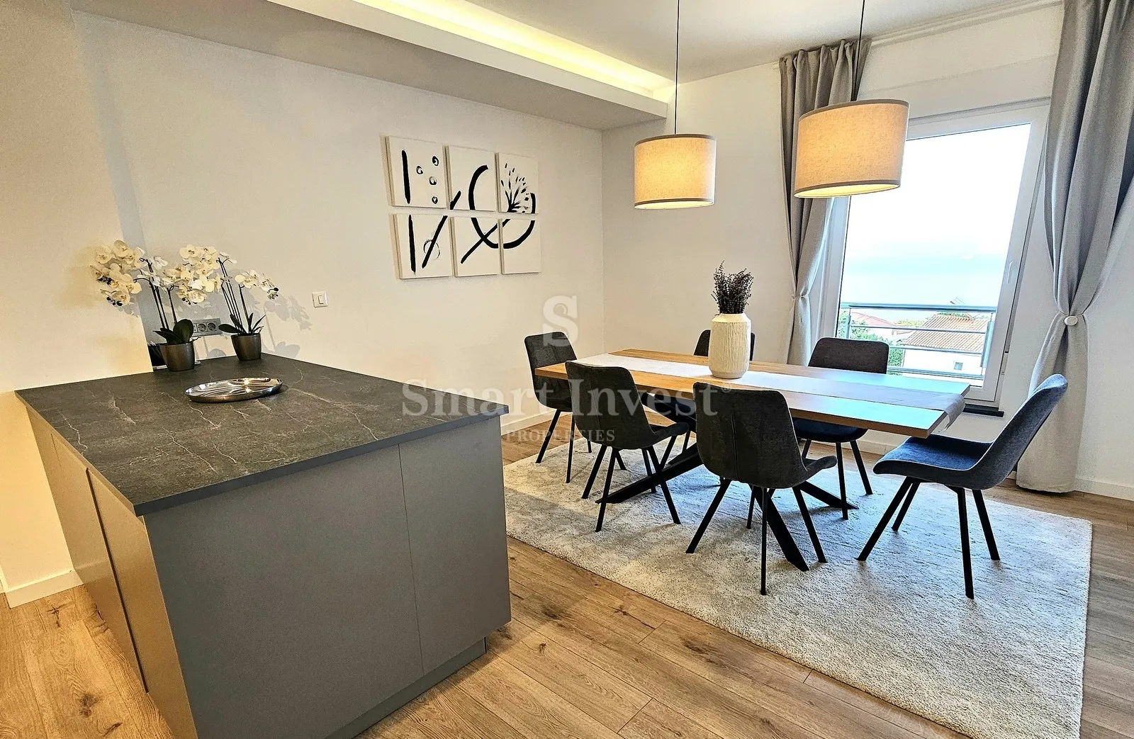 ičići, elegantni stan s panoramskim pogledom na more od 121,70 m2 - slika 7