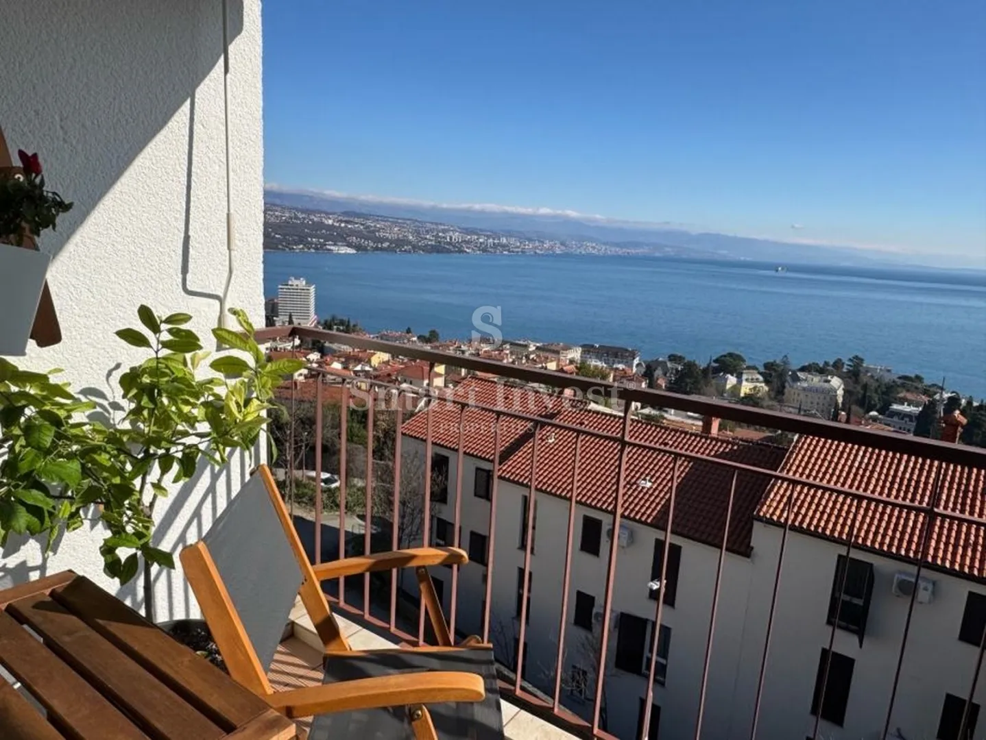 opatija, stan s pogledom na more i parkirnim mjestom - slika 13