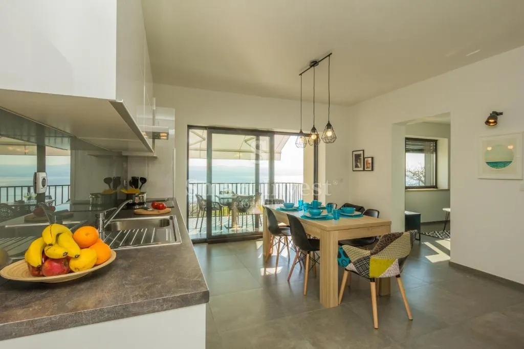 ika - oprić, vila s 4 apartmana i panoramskim pogledom na more - slika 24