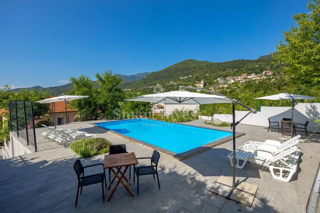 poljane - ičići, 2s+db sa balkonom i pogledom na more - slika 25