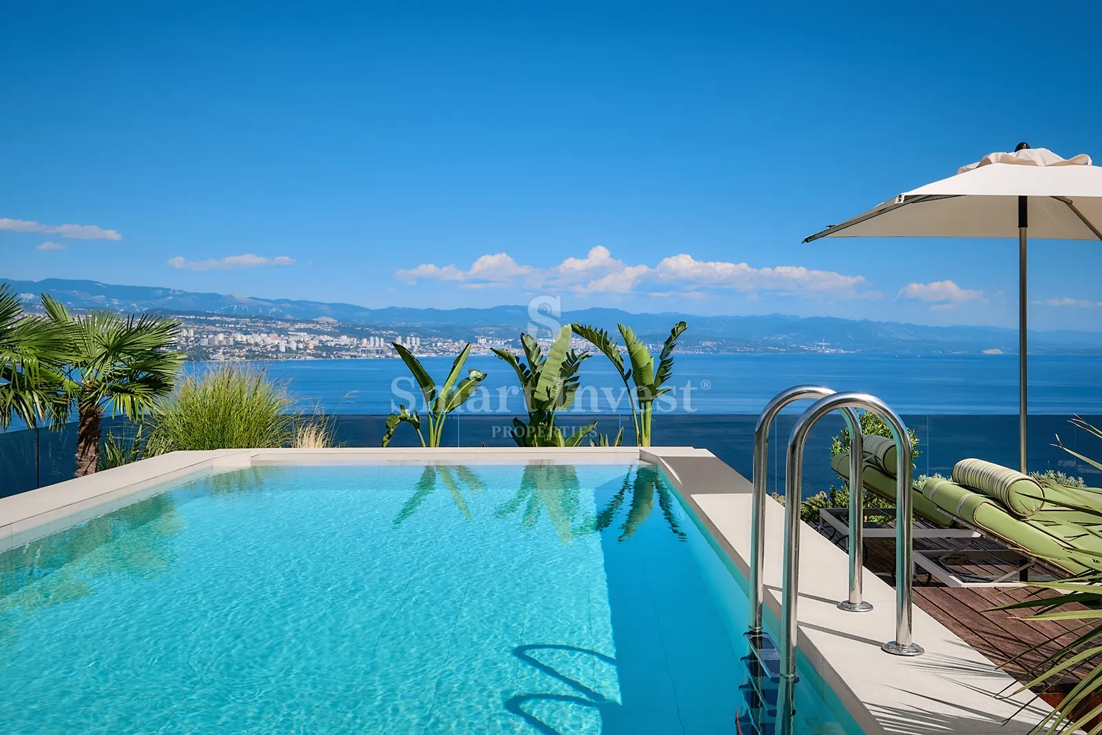 opatija, luksuzan penthouse 3s+db, s krovnim bazenom i pogledom na more (s3) - slika 9