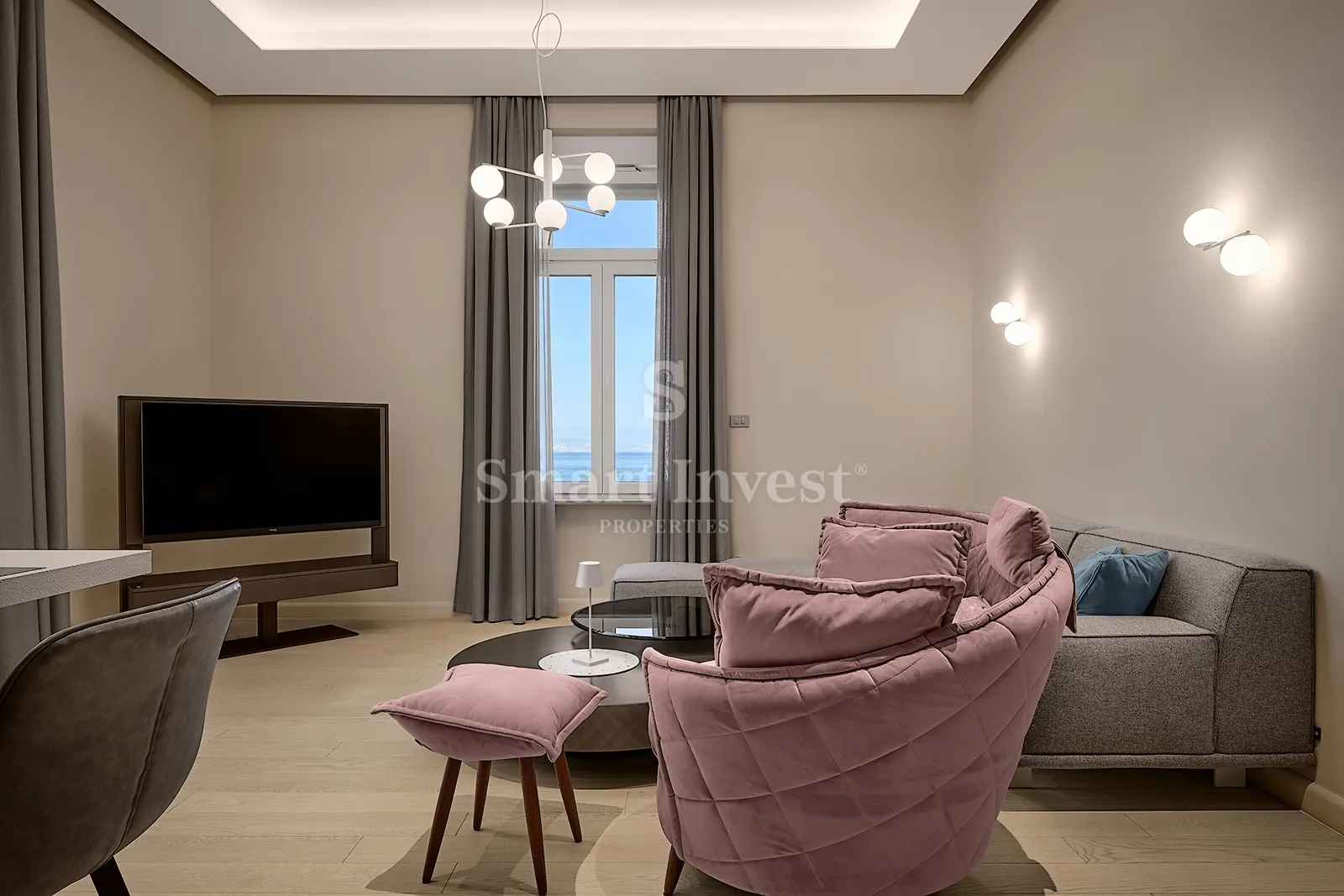 opatija - centar, luksuzan stan 2s+db prvi red do mora - slika 4