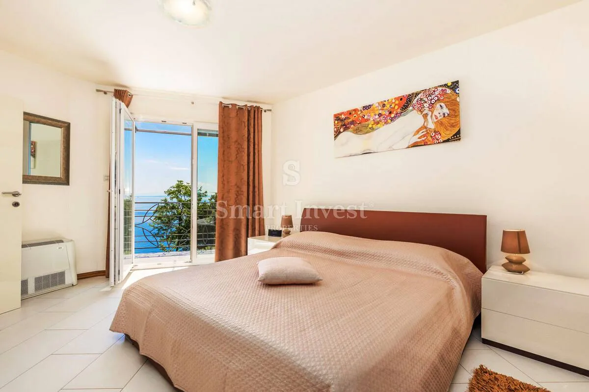 opatija, luksuzan penthouse drugi red do mora, s okućnicom - slika 19