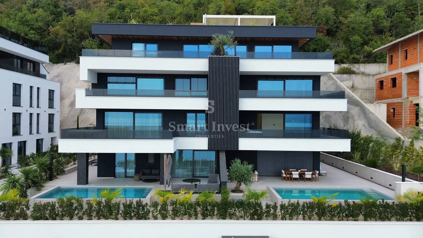 OPATIJA, luksuzan stan 3S+DB s pogledom na more u novogradnji