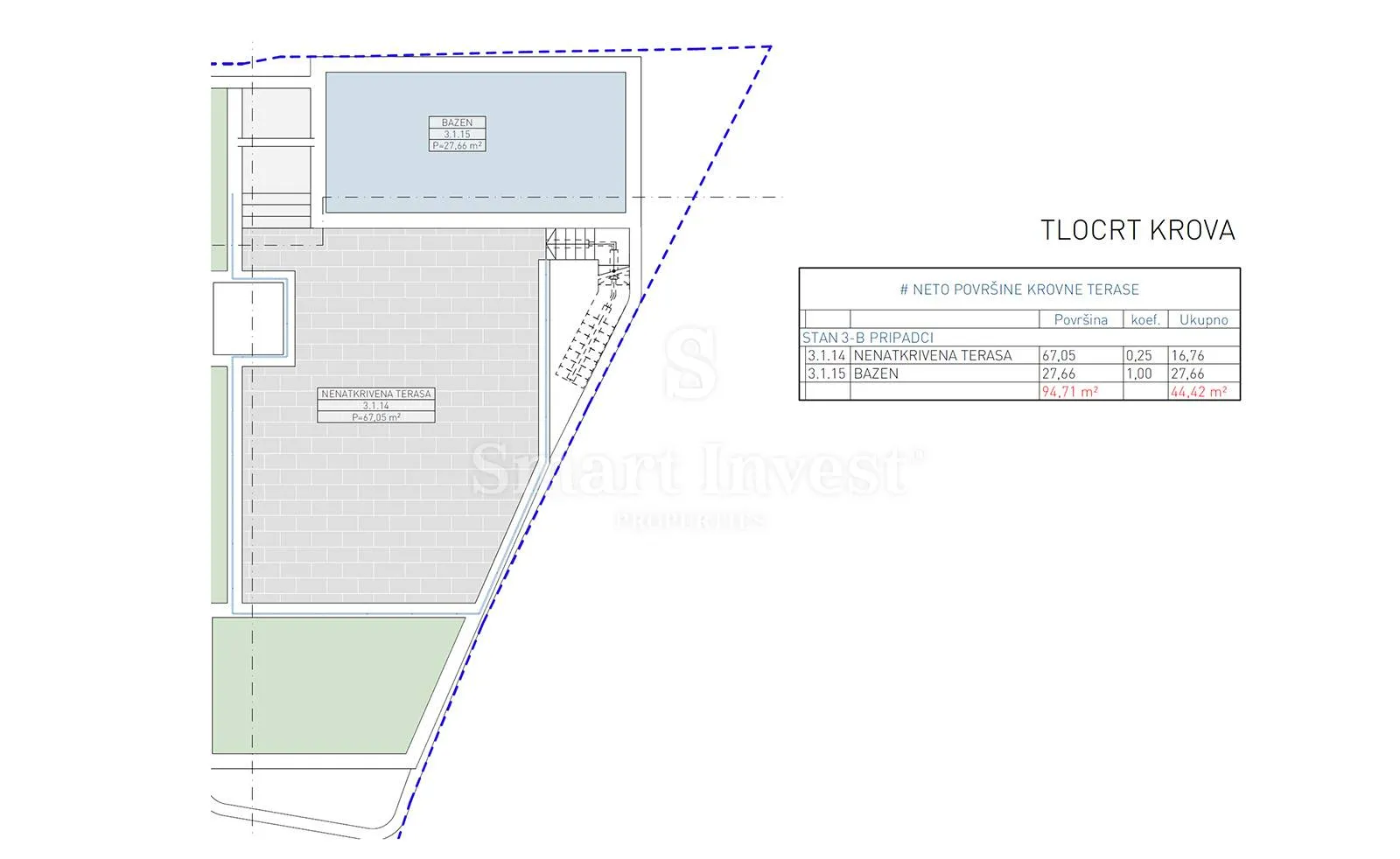lovran, luksuzan penthouse s bazenom i pogledom na more (s3-b) - slika 14