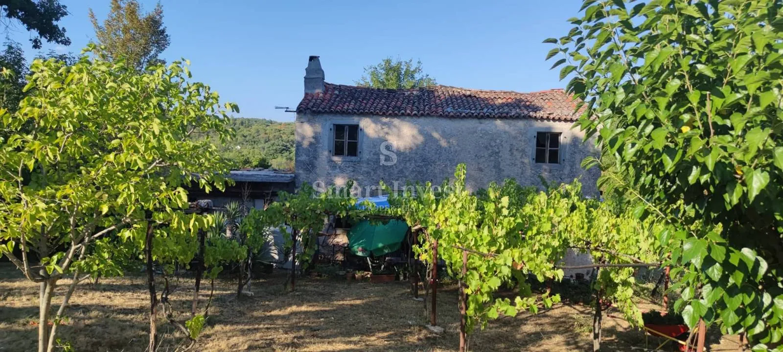 rabac - istra, imanje 27800 m2 s kamenom kućom samo 4 km od mora! - slika 2