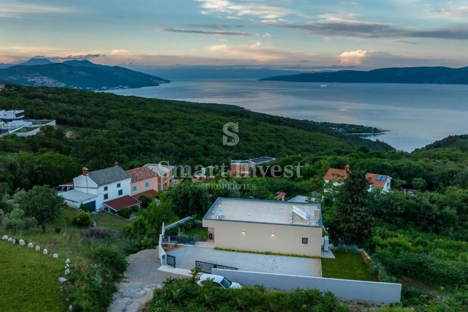 istra, rabac okolica, nova luksuzna vila s pogledom na more - slika 22