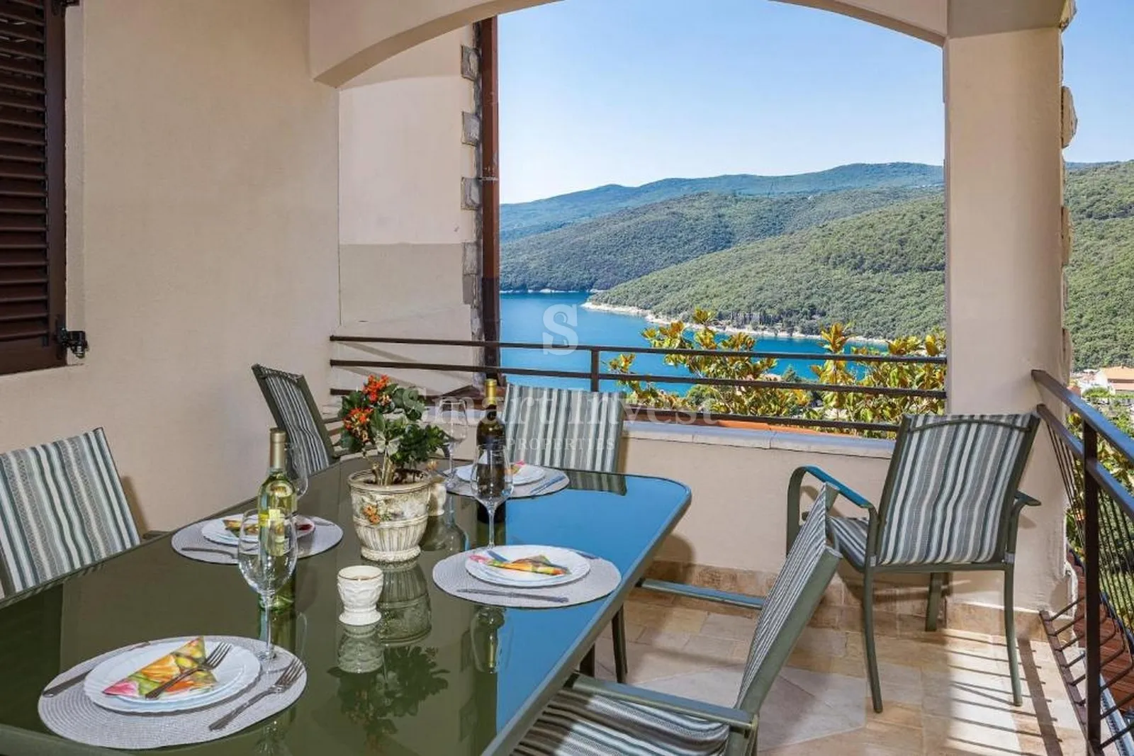 rabac, kuća s 4 stana i panoramskim pogledom na more, rijetkost! - slika 13