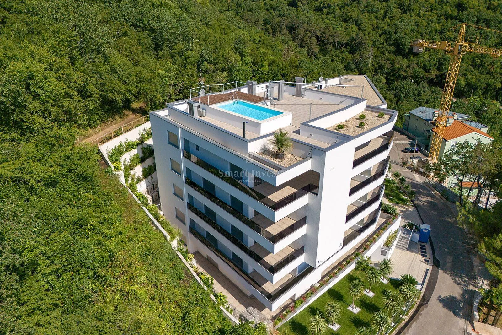 opatija, stan 2s+db s pogledom na more u novogradnji s bazenom (p2) - slika 34