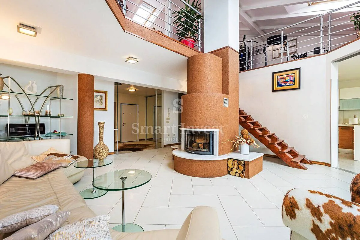 opatija, luksuzan penthouse drugi red do mora, s okućnicom - slika 11