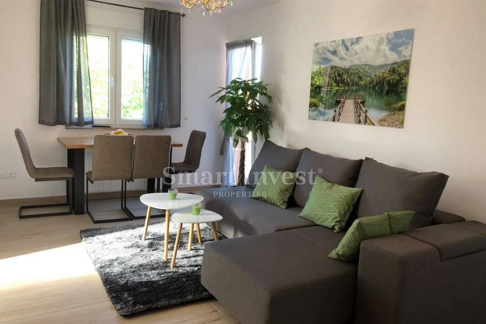 oprić, prekrasna apartmanska kuća 450 m2, s balkonima, terasama, pogledom na more i bazenom - slika 6