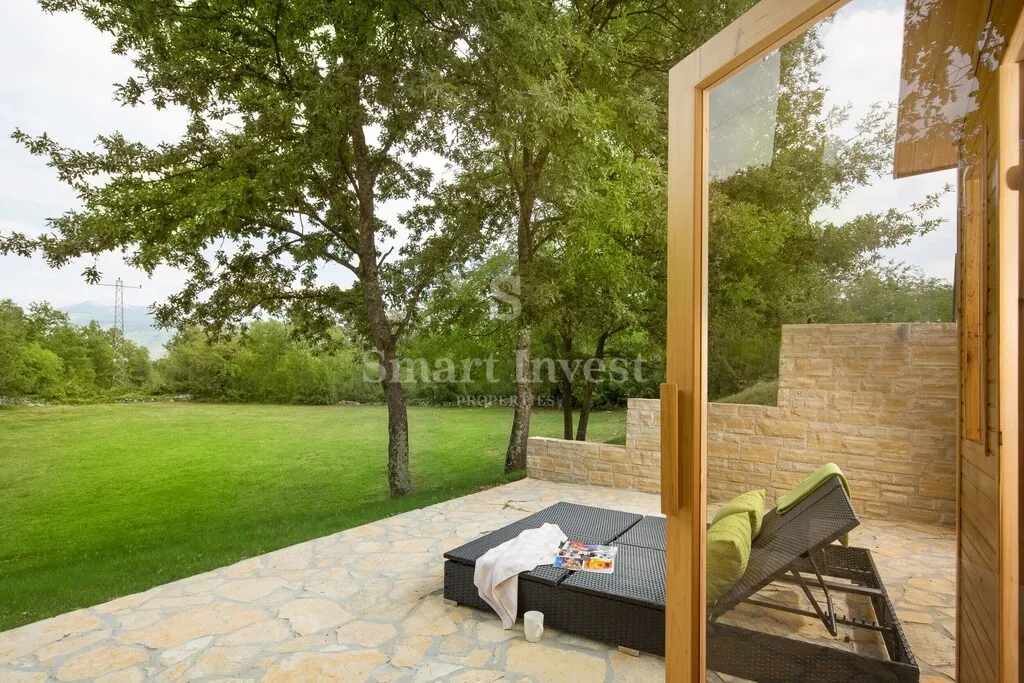 labin - okolica, vila s bazenom i potpunom privatnošću - slika 35